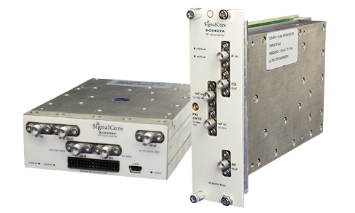 RF Upconverters example